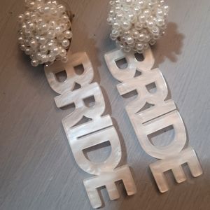 Bride earrings